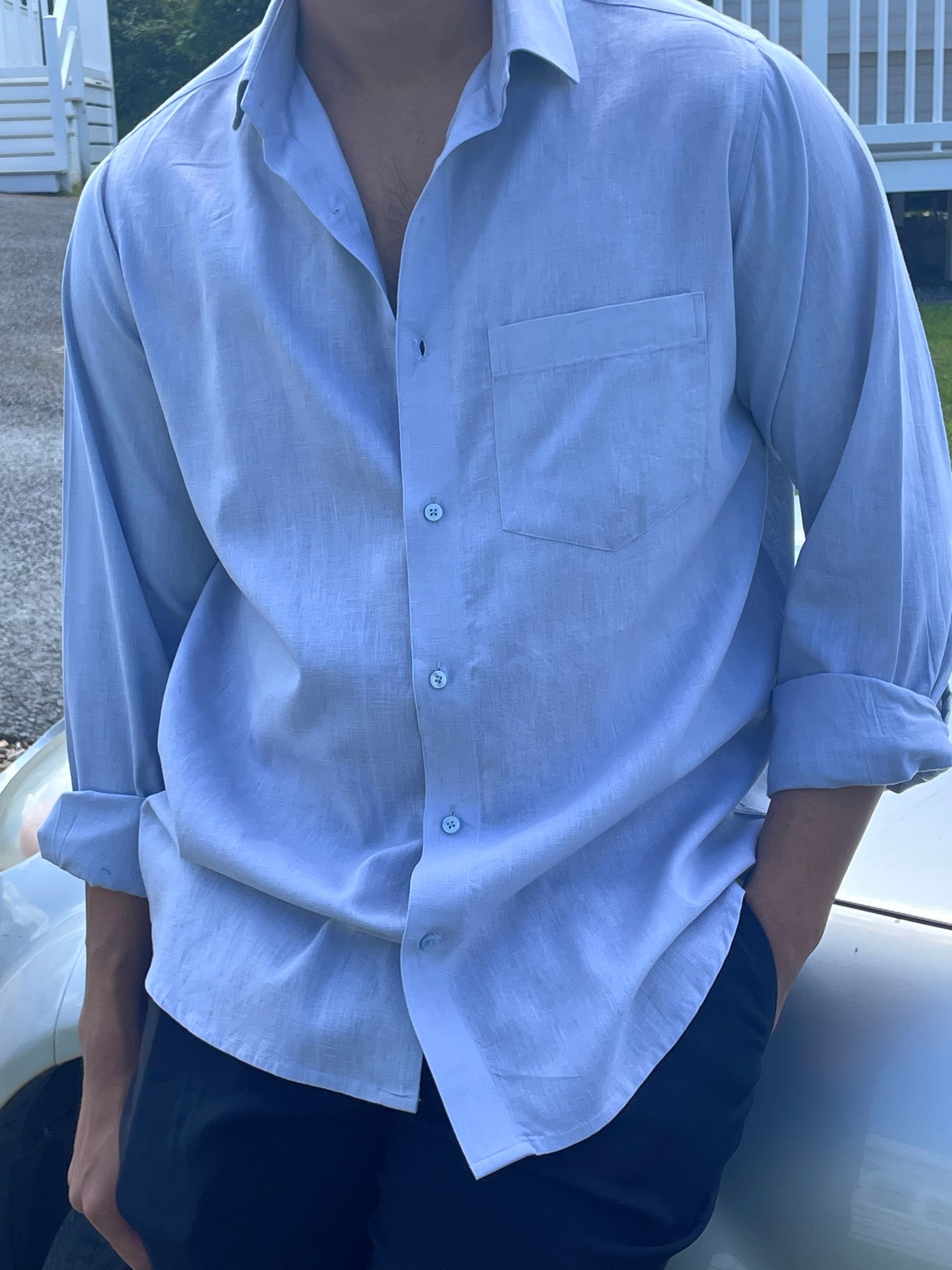 BreezeFit Linen Shirt